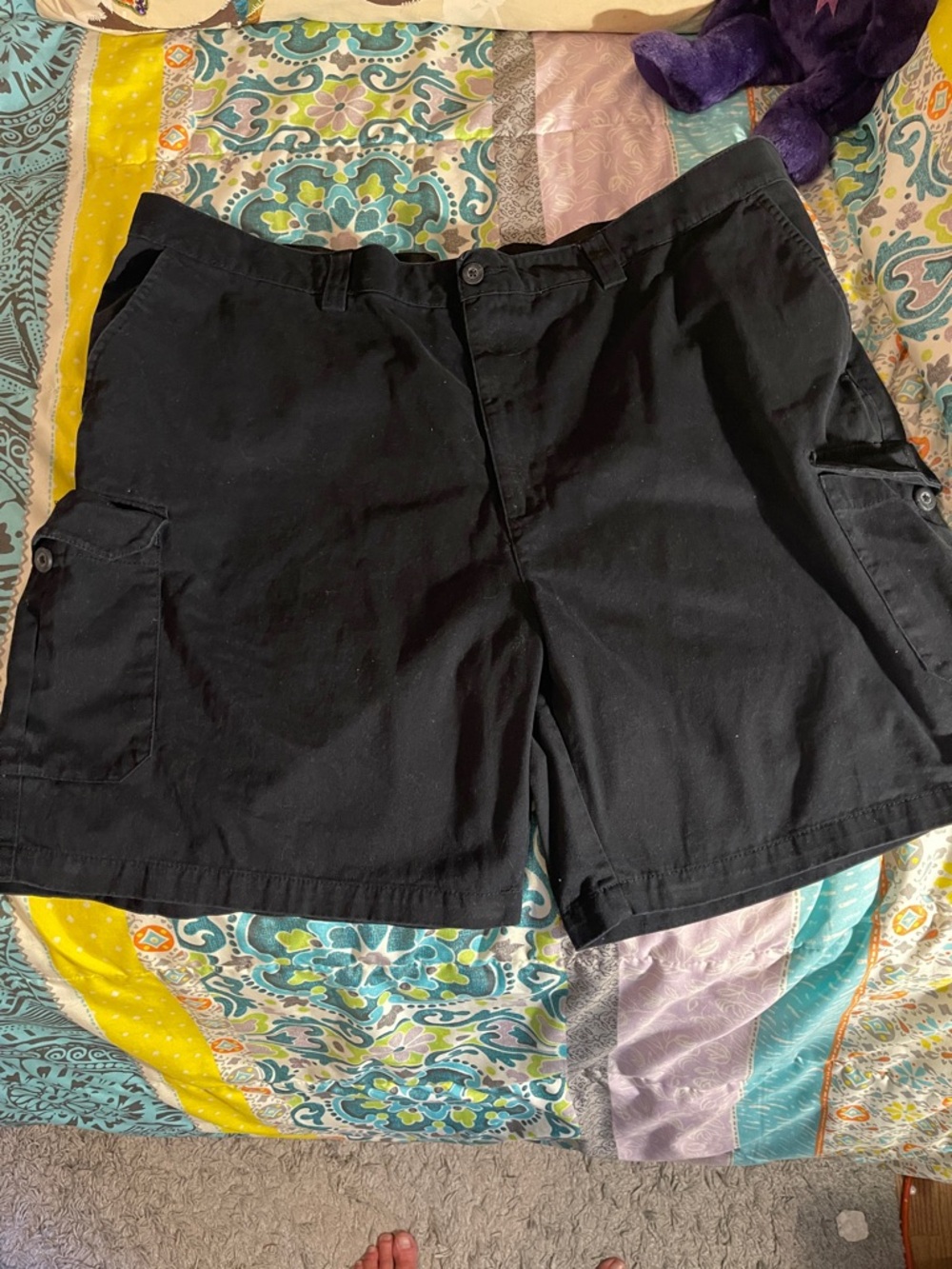 Harbor Bay Black Men's Shorts